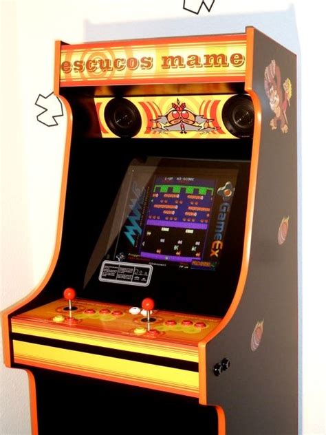 Retro Mame Arcade Cabinet Build Your Own Arcade Cabinet English