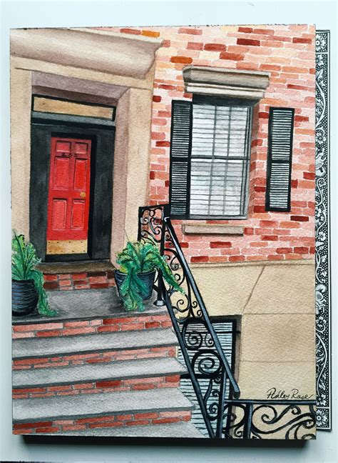 NYC Apartment / Watercolor painting | Watercolor paintings ... Allison brown on seotud selle ettevõttega.