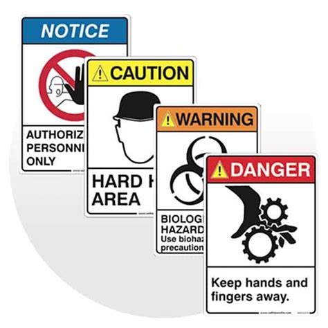 Ansi Z535 Safety Compliant Signage