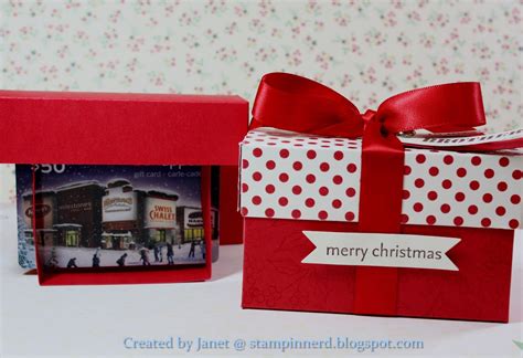 I absolutely love this idea! Stampin Nerd: Pop-up Gift Card Box -- Tutorial | Christmas ...
