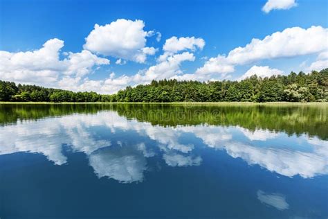 Summer Lake Landscape Stock Photo Image Of Holidays 99282140