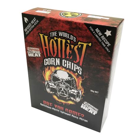 World's Hottest Corn Chips - Chilli Seed Bank (Best Before 23 Dec 2021