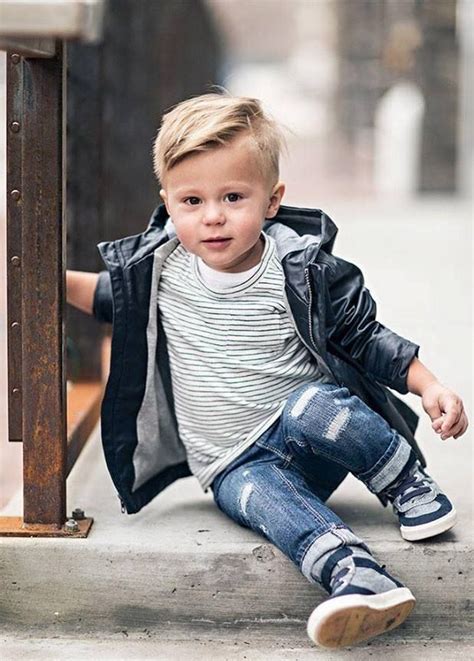 My baby is 9 months old and needs a hair cut. Little Boy Hairstyles: 50 Trendy and Cute Toddler Boy ...