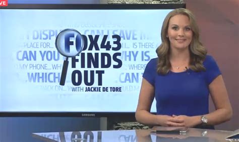 The Appreciation Of Booted News Women Blog Fox43s Jackie De Tore