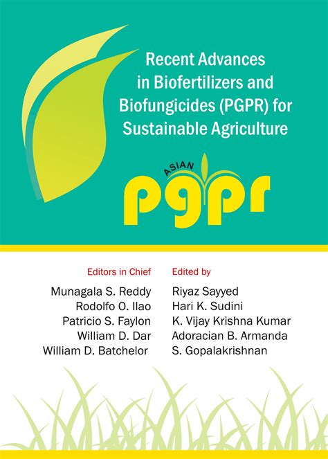 Recent Advances In Biofertilizers And Biofungicides PGPR For