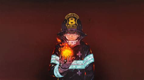 Hd Wallpaper Anime Fire Force Enen No Shouboutai Anime Hd Shinra