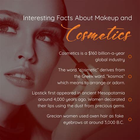 Interesting Facts About Makeup And Cosmetics Larramaecosmeticsinc
