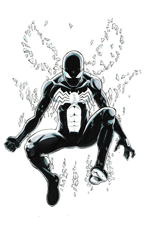 Black Suit Spider Man Rage By Shinlyle On Deviantart