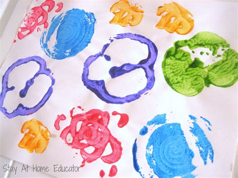 Pics Photos Fruit And Vegetable Printing Art Projects For Kids