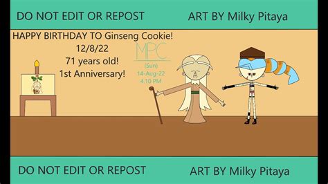 Happy Birthday To Ginseng Cookie Jinx Jinx Gaming Speedpaint Youtube