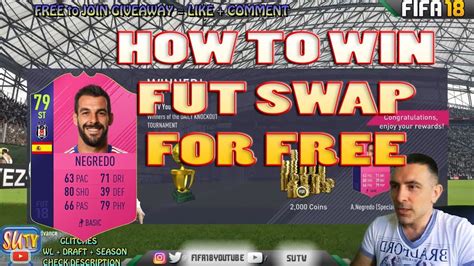How To Get Free Fut Swap Player Tutorial Fifa 18 Daily Knockout Tournament No Loss Glitch