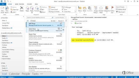 How To Recall An Email In Outlook 2016 And Outlook 365 Ph