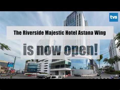 Iş otelin konukları için ücretsiz otopark, özel bir kasa da sağlanmaktadır. The Riverside Majestic Hotel Astana Wing Is Now Open - YouTube