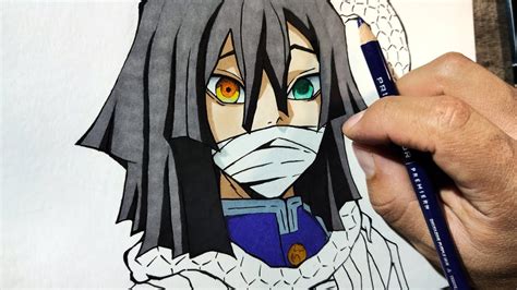 Obanai Iguro Coloring Pages Photos Cantik