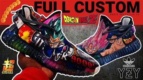 These custom converse shoes are hand painted with love and a colorful gift idea for all dragon ball z fans. Full Custom | Dragon Ball Z SUPER YEEZY V2 by Sierato ...