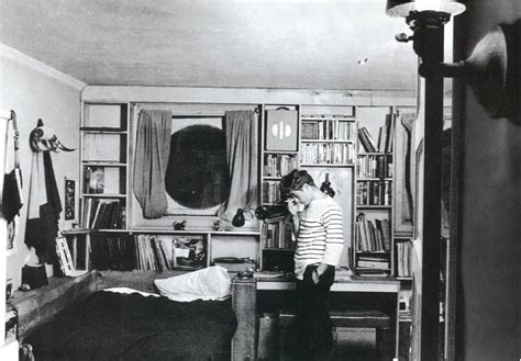 Dean In His New York City Apartment Where He Lived From 1951 54