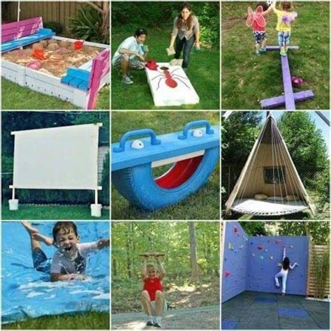 20 Awesome Diy Outdoor Play Equipment For Kids Homestead And Sur
