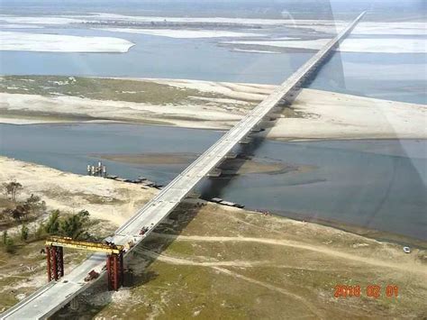 Indias New Longest River Bridge Is Set To Trim The Distance Between