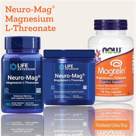Life Extension Neuro Mag Magnesium L Threonate 90 Vegetarian