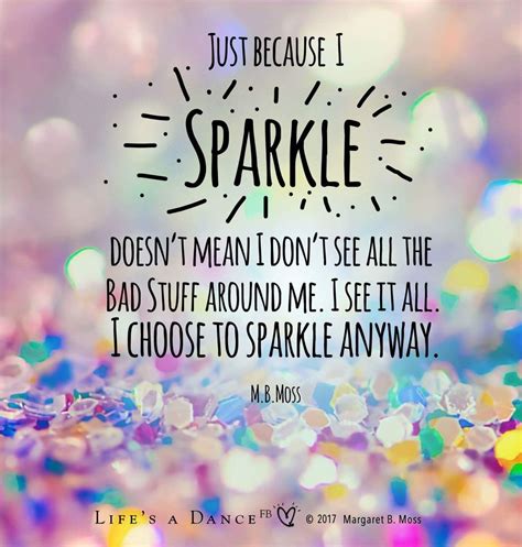 Just Because Sparkle Quotes Glitter Quotes Positive Quotes