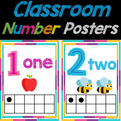 Number 1 20 Posters For Classroom Decor Made By Teachers