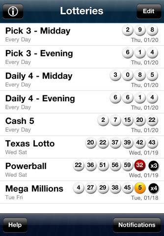Edwin jordan from spring, won $10,000 with daily 4. LottoSuite - Texas Lottery Results App for iPad - iPhone