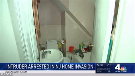 New Jersey Man Tries To Climb Into Shower In Home Invasion Daily Mail