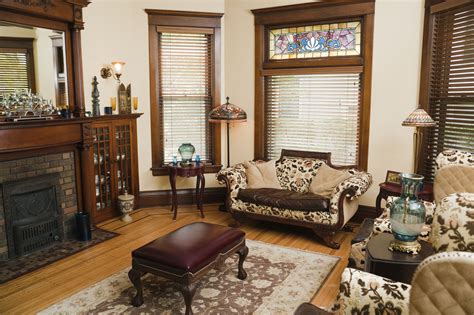 A home makeover with antique decor. Lighting for Late Victorian Through Craftsman Era Home