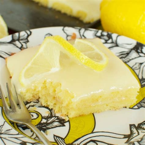 Lemon Sheet Cake Back For Seconds