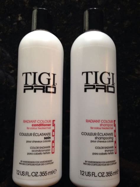 Tigi Pro Radiant Colour Shampoo Oz And Conditioner Oz Free Ship