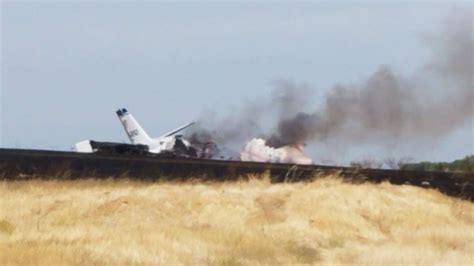 Plane Erupts In Flames After Failed Takeoff At Oroville Airport