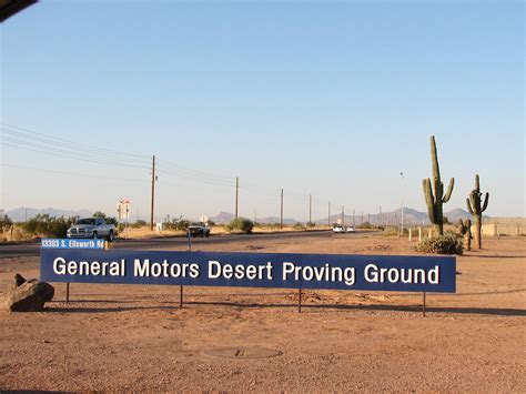 General Motors Desert Proving Ground | From wikipedia: By ...