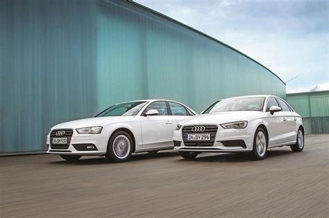 Fuel usage depends on the engine and body style, with weights varying across the range. Audi A3 vs. A4 Test: Kompakt-, Mittel- oder einfach nur ...