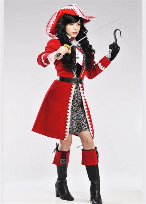 Authentic Pirate Lady Captain Costume