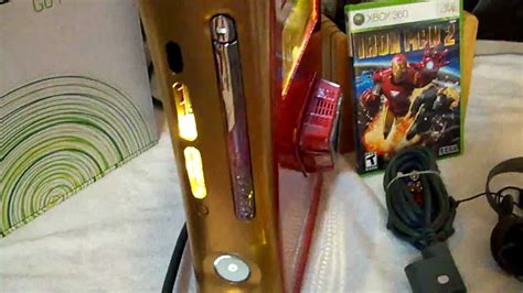 Custom Xbox 360 Iron Man With Working Arc And Sound For Sale Modded