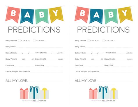 Guess the baby weight free printable. 30 Best Baby Shower Game Ideas by Baby Journey | Fun baby ...