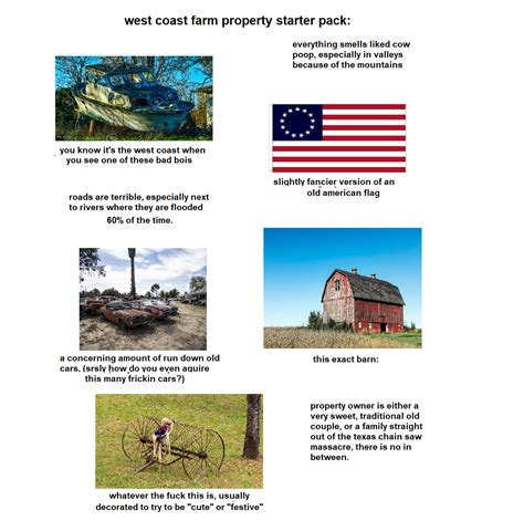 West Coast Farm Property Starter Pack Rstarterpacks