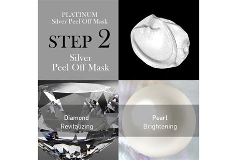 Omg Platinum Silver Facial Mask Kit Double Dare