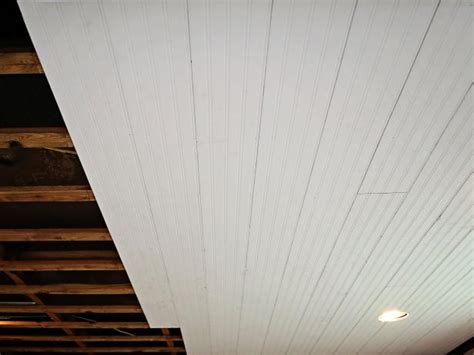 We have some best of galleries to add your collection, we hope you can inspired with these stunning pictures. How to Replace a Drop Ceiling With Beadboard Paneling | DIY