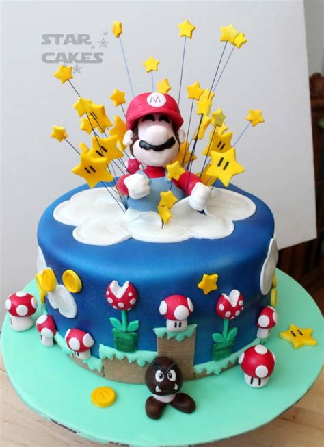 Sized included 4, 6, 8 & 10 cake layers and fillings: Super Mario Bros cake - cake by Star Cakes - CakesDecor
