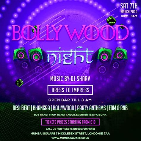 Bollywood Night Live Dj Set Night Live Dj Bollywood