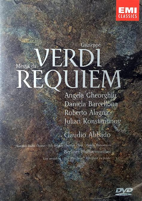 Jp Verdi Messa Da Requiem Music
