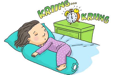 Gambar Kartun Orang Bangun Tidur Ar Production