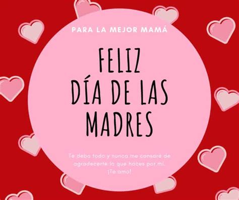 Bellas Tarjetas Gratis Para El Día De La Madre En Español E Inglés