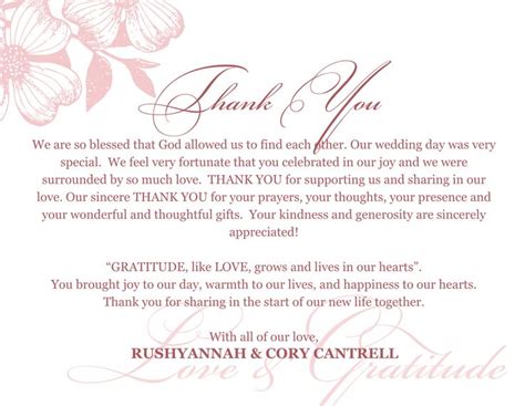 I say that one a lot. 22 best images about Thank you notes on Pinterest | Wedding wording, Wedding thank you wording ...