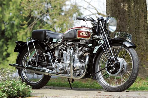 1939 Vincent Series A Rapide Because Of Its Profusion Of External Oil