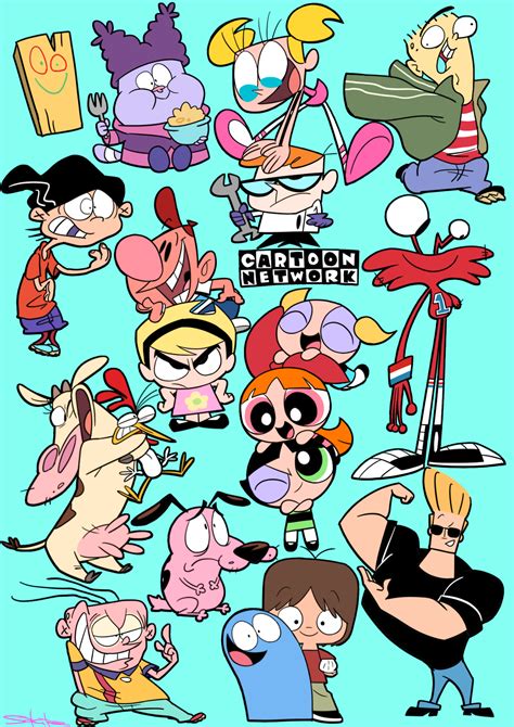 draw cartoon network characters