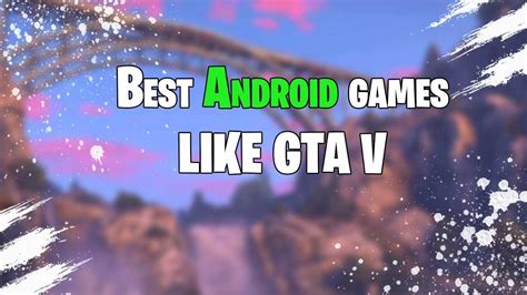Best Android Games Like Gta 5 2020 Youtube