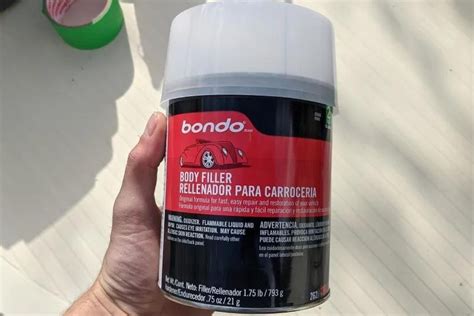 Apply Bondo Body Filler On Wood A Guide Style Squeeze