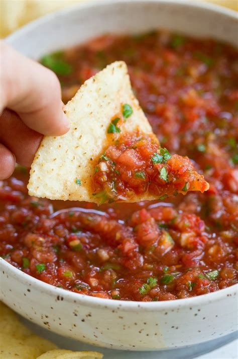 Salsa Recipe Fast And Easy Perfect Flavor Cooking Classy Fresh